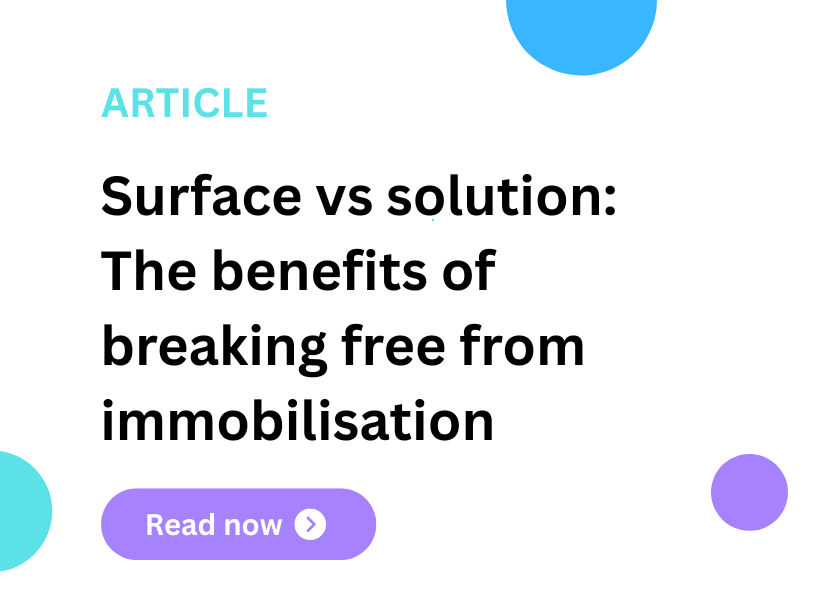 Surface vs solution: The benefits of breaking free from immobilisation title page